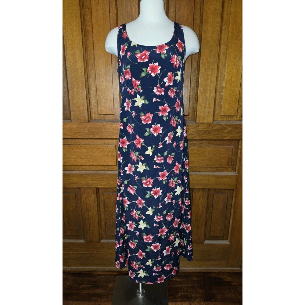 VTG Tickets Clothing Long Maxi Floral Dress 90s Y2K Phoebe Friends Womens Small